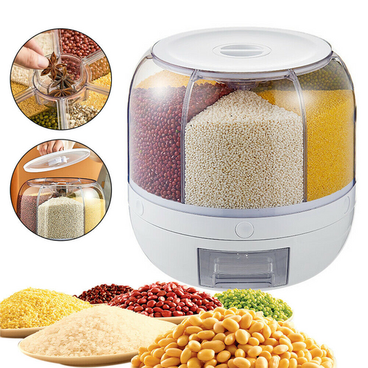 360 Rotating Airtight Grain Dispenser